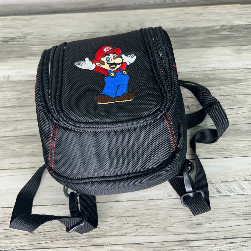 Nintendo 3DS Deluxe Game Traveler Carrying Case Mini Backpack DS DSI XL Mario